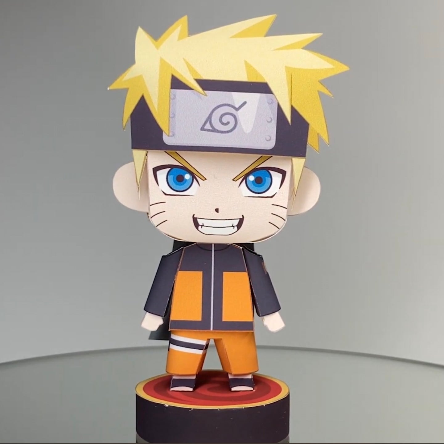 Naruto Uzumaki – Printable Paper 3D Figure