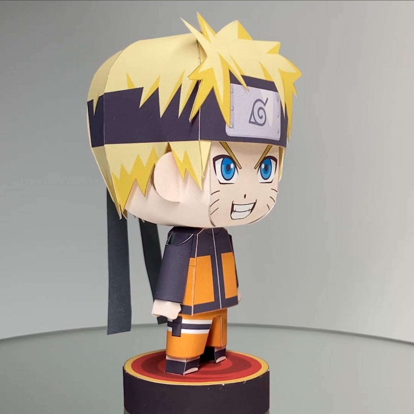 Naruto Uzumaki – Printable Paper 3D Figure