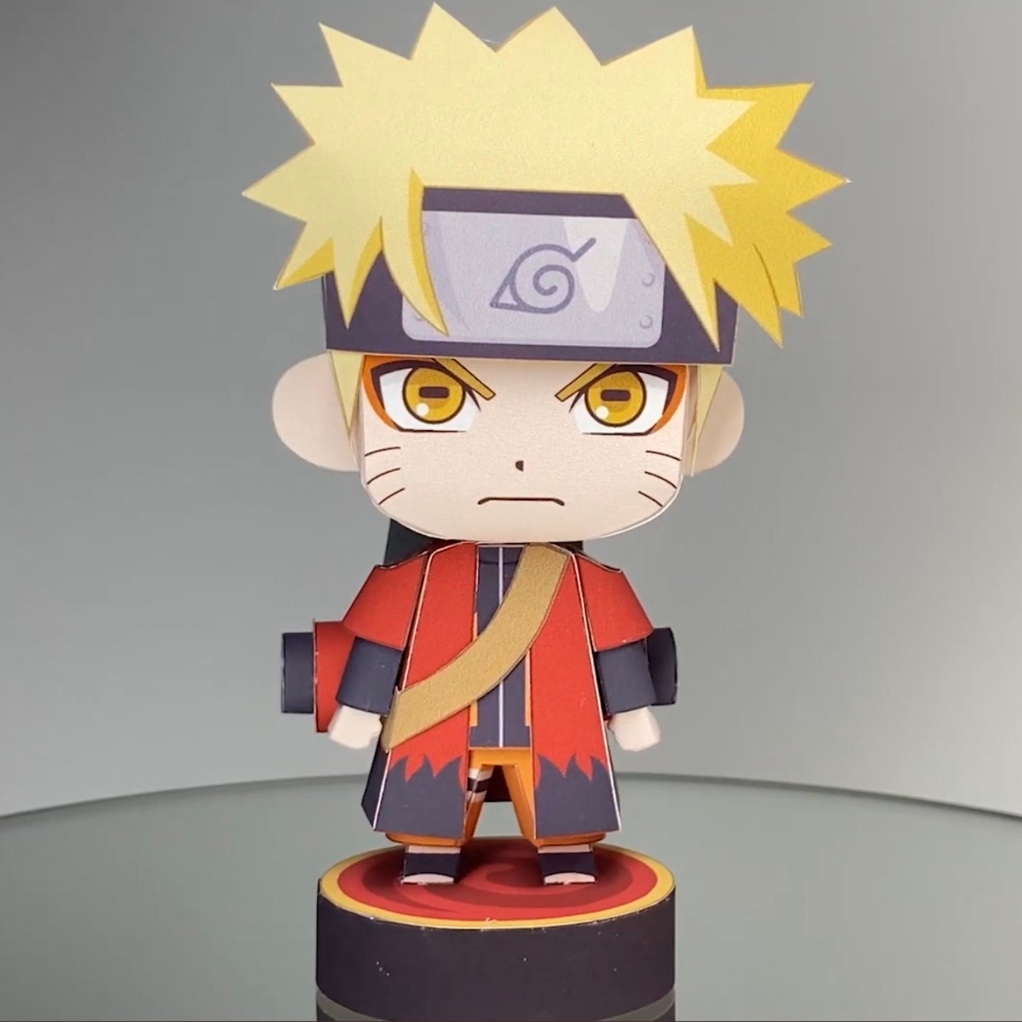 Naruto Uzumaki – Printable Paper 3D Figure