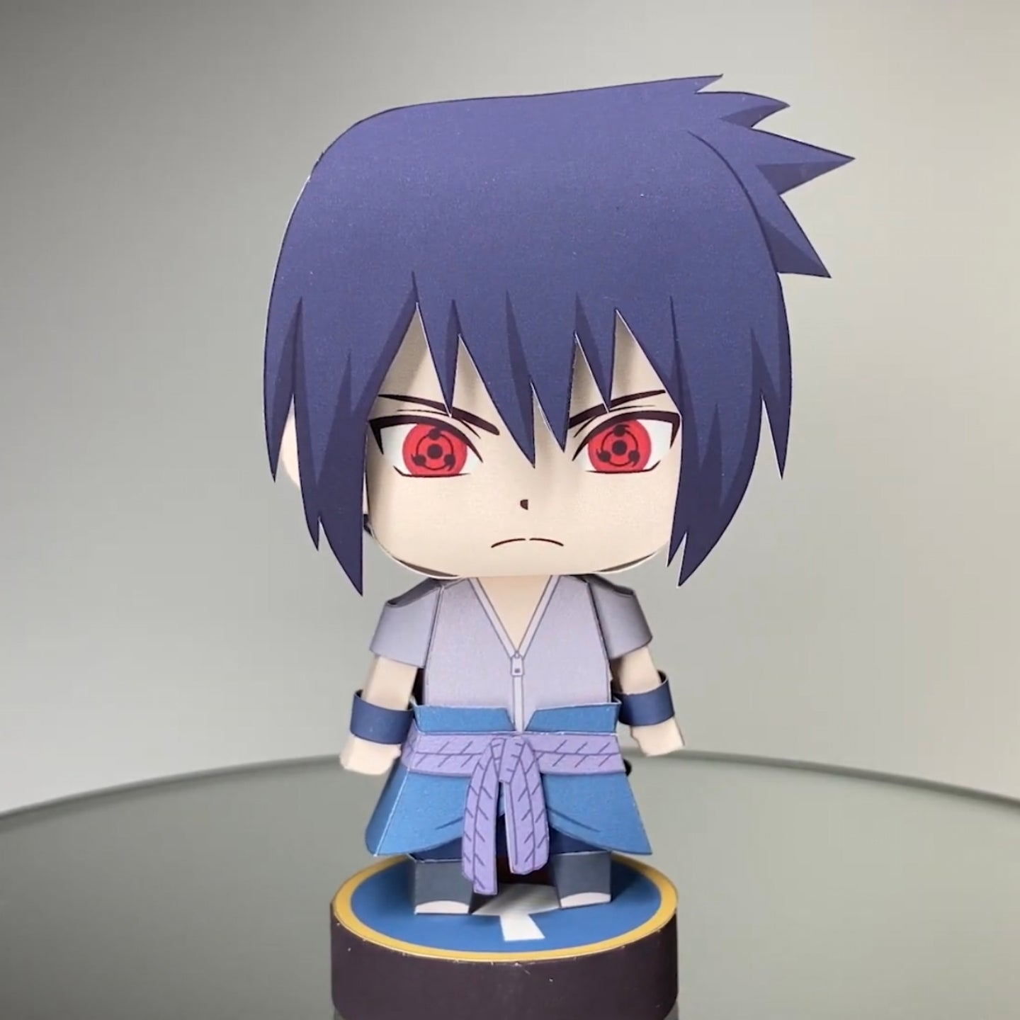 Sasuke Ucchia – Printable Paper 3D Figure