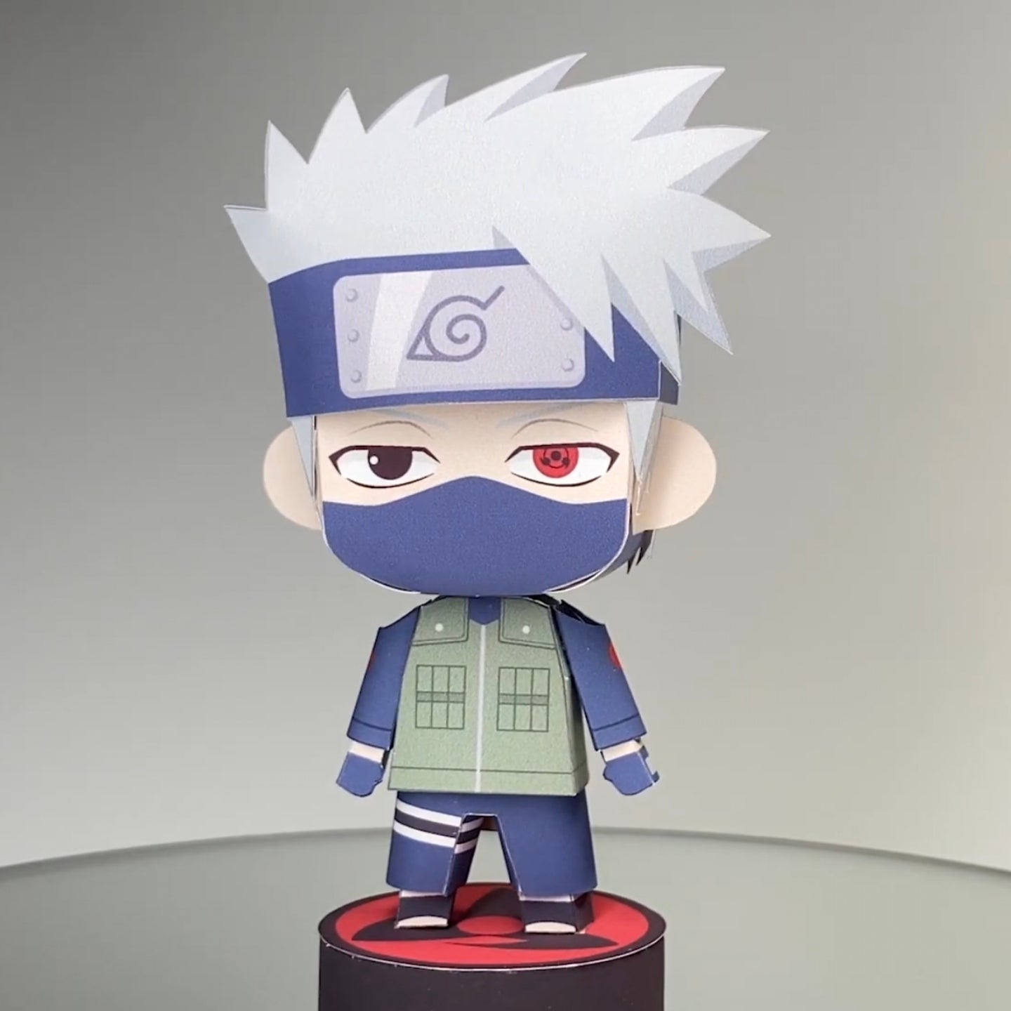 Kakashi Hatake – Printable Paper 3D Figure