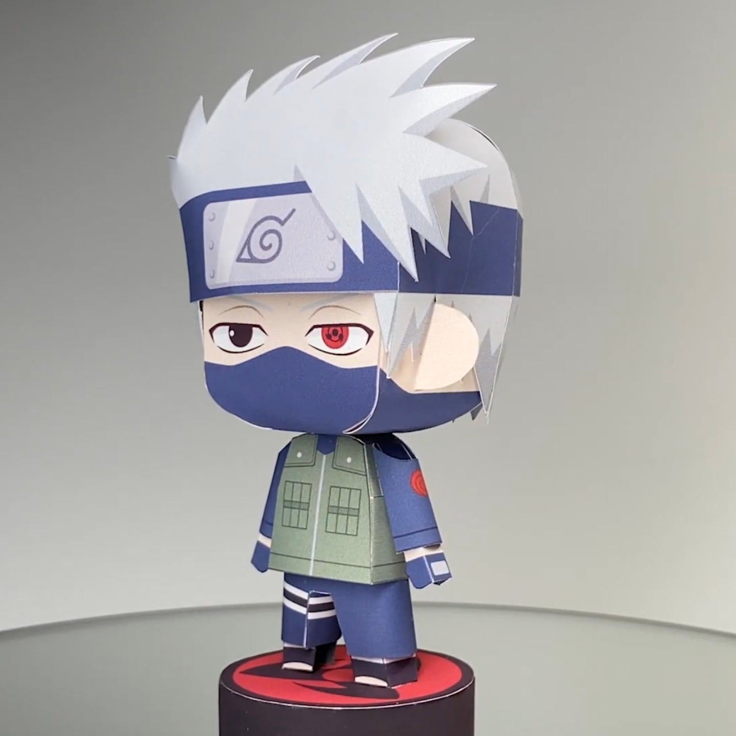 Kakashi Hatake – Printable Paper 3D Figure