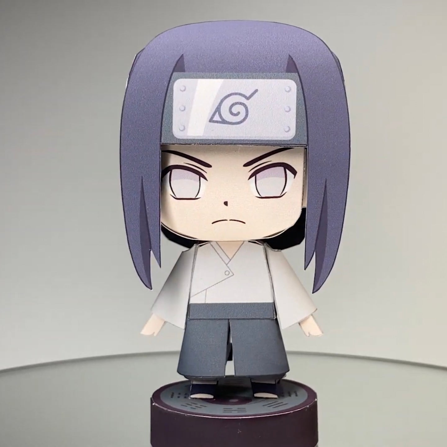 Neji Hyuga – Printable Paper 3D Figure