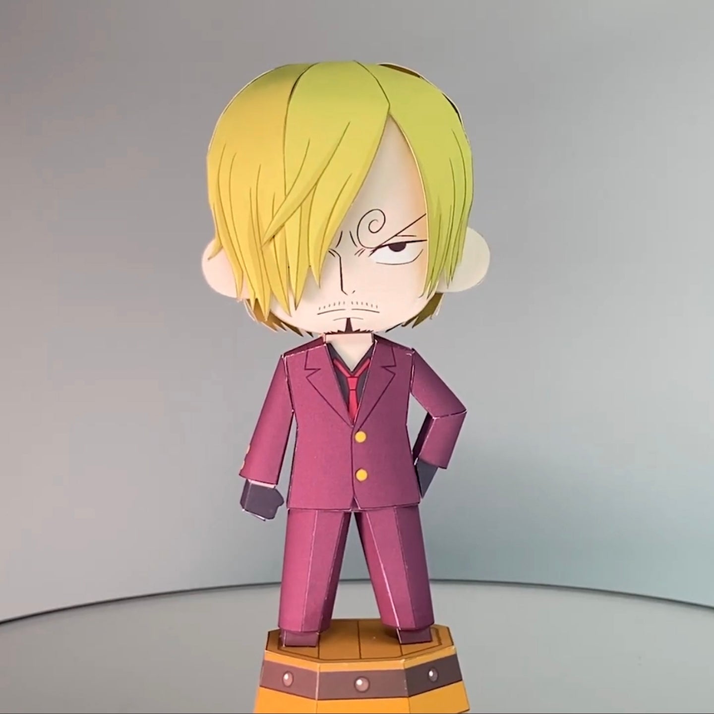 Sanji – Printable Paper 3D Figure