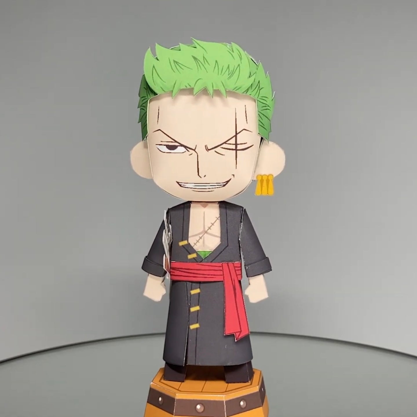 Zoro – Printable Paper 3D Figure