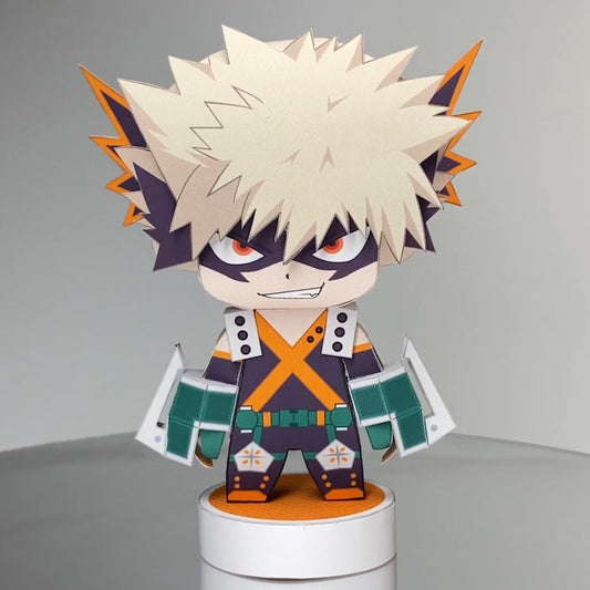 Katsuki Bakugo – Printable Paper 3D Figure