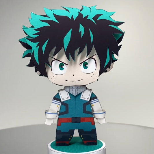 Izuku Midoriya – Printable Paper 3D Figure