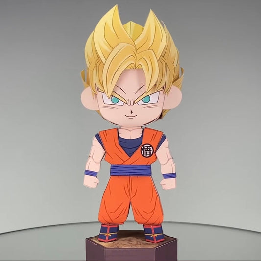 Goku – Printable Paper 3D Figure