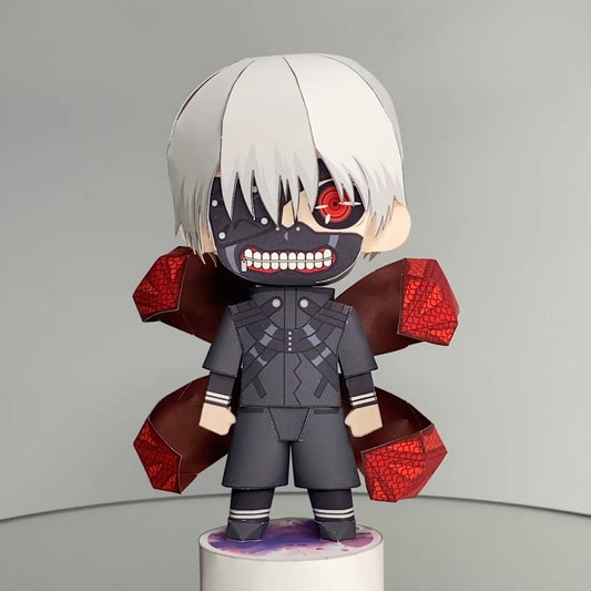 KEN KANEKI – Paper 3D Figure