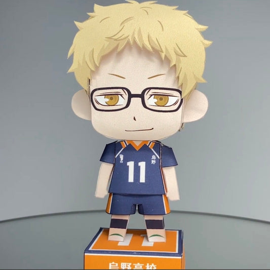 Kei Tsukishima – Printable Paper 3D Figure